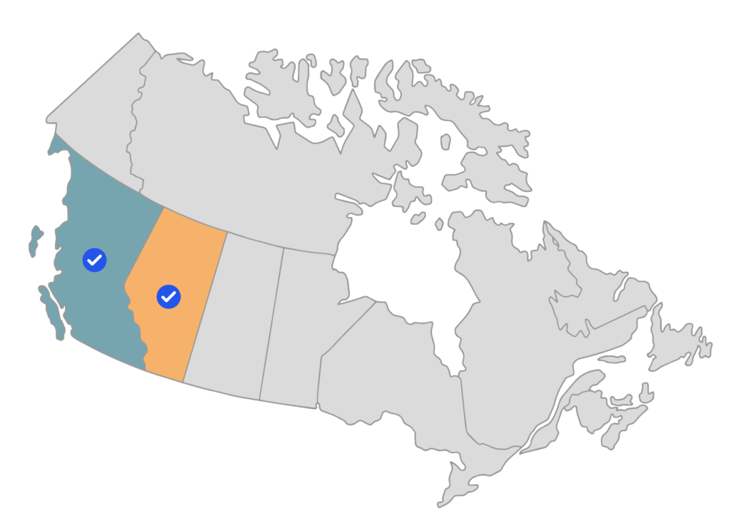 Map of Canada